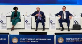 Dünya Etnospor Birliği Başkanı Bilal Erdoğan, St. Petersburg Uluslararası Ekonomi Forumu'nda konuştu